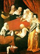 Francisco de Zurbaran birth of the virgin oil on canvas